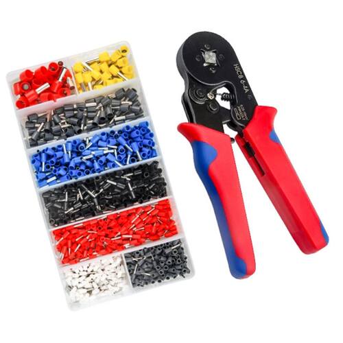 HSC8 6-4 Crimping Pliers Stripping Cutting Plier 1200 Pcs/Bo