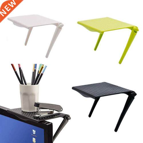 1PCS Adjustable TV Screen Top Storage Shelf Rack Holder Comp