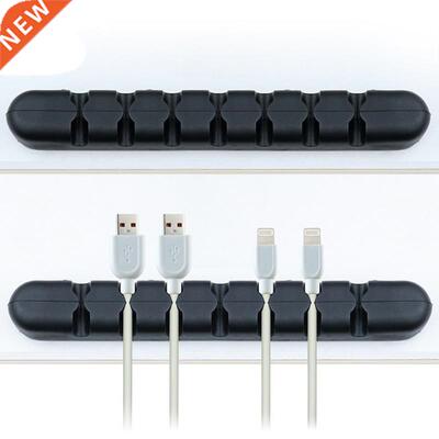 Cable Organier Clip Winder Holder Desk Cable Holder Silicon