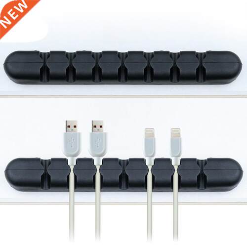 Cable Organier Clip Winder Holder Desk Cable Holder Silicon