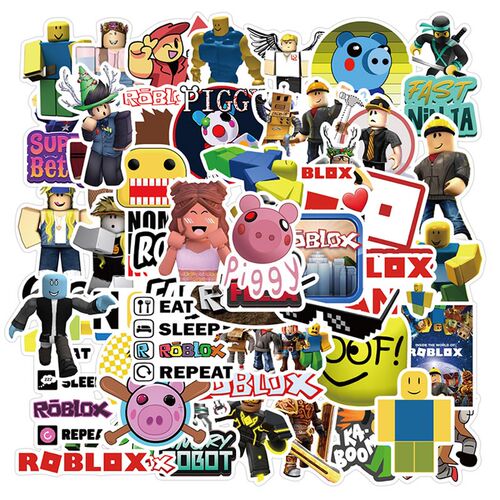 10/50Pcs Game Roblox Stickers Waterproof Guitar Laptop Lugg