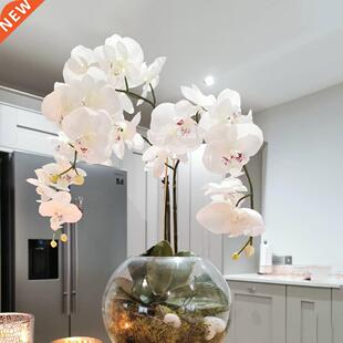 Silk Orchid Artificial Flowers Bouquet Phalaenopsis Wedding