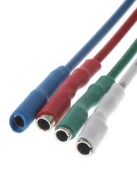 4PCS Universal Silver Leads Wires Header Wire Cable 50mm for