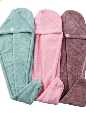 Microfiber Wisp Dry Head Hair Towel for Women Adult Bathroo