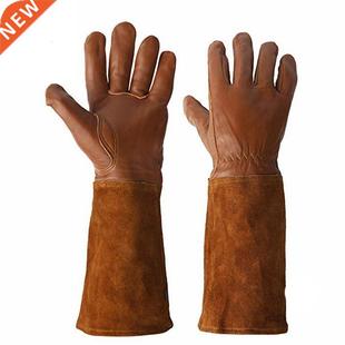 Lengthened Leather Gloves Garden Labor Protection Gloves Ant
