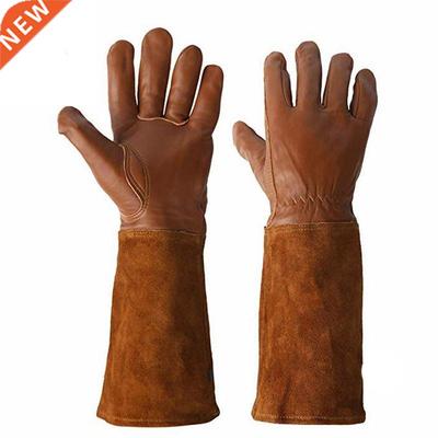 Lengthened Leather Gloves Garden Labor Protection Gloves Ant