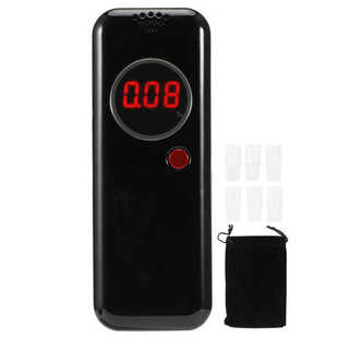 Drunk Driving Tester Exhalation Blowing Digital LCD Display