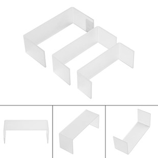 Acrylic U Type Display Stand Showcase Jewelry Storage Rack