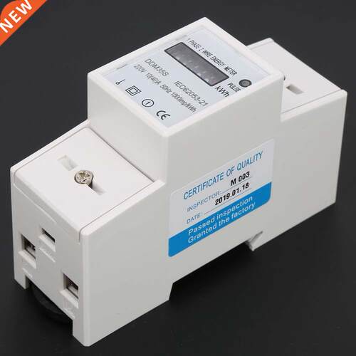 10-40A Digital Energy Meter Single Phase 2P Din Rail Electri