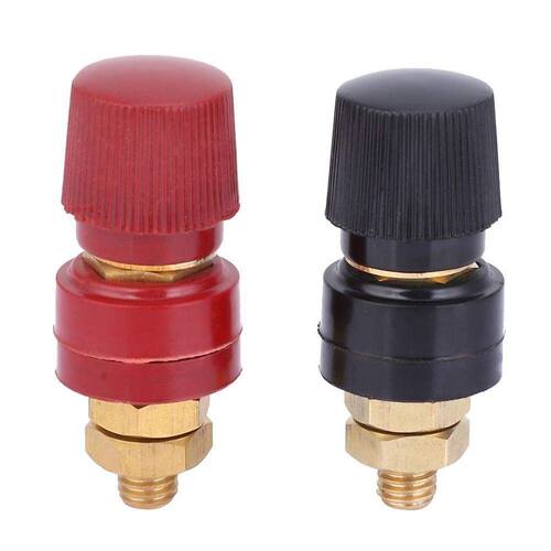 2Pcs Terminal Binding Post, 555 Type Brass Pillar Terminal B