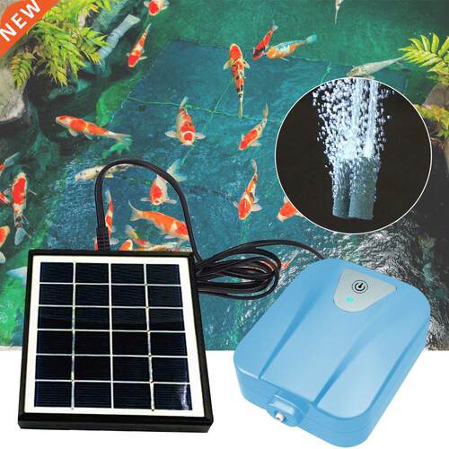 Solar Powered/DC Charging Water Mini Aquarium Air Pump Plan