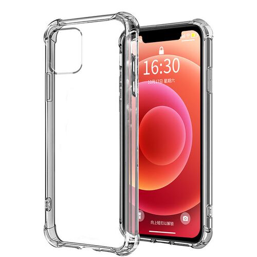Funda a prueba de golpes para iPhone, carcasa trasera de sil