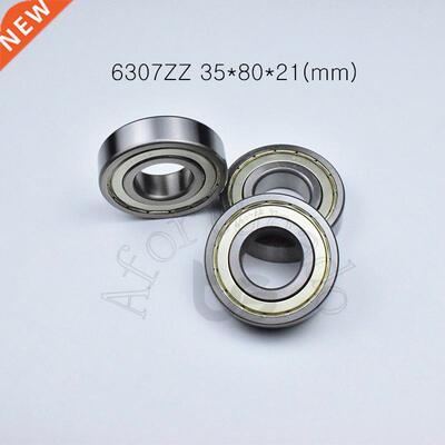 1pcs 6307ZZ 35*80*21(mm) chrome steel Metal Sealed High spe