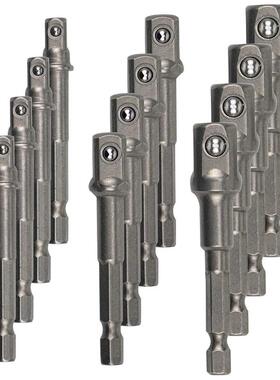 12 Pack Power Extension Bit Set for Drills, Extension Set, H