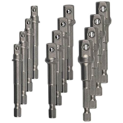 12 Pack Power Extension Bit Set for Drills, Extension Set, H