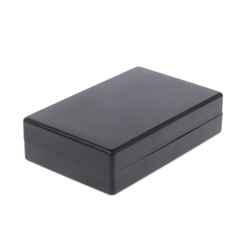 125x8x2mm Black Waterproof Box Electronic Project Instrume