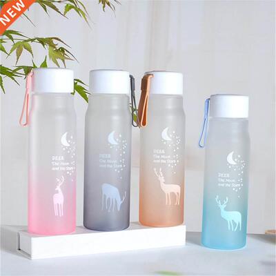 560ml Sports Water Bottle Plastic Portable Drinking Cup Girl