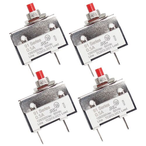 Kuoyuh 91 series Mini Miniature Overload Protector 0.5A 1A 2