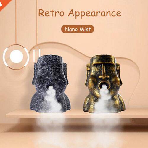 220ml Electric Stone Portrait Air Humidifier Aroma Diffuser