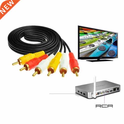 RCA To  RCA Composite Audio Video AV Cable Cord Male To M