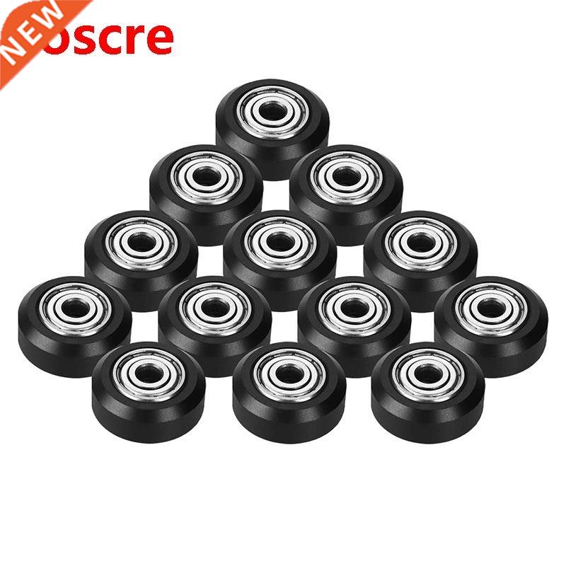 13Pcs POM Pulley, Idler Pulley with Bearing 5mm Bore, Suitab