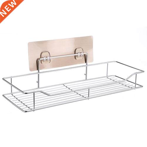Stainless Steel Shower Organizer Basket Bathroom Shelf Showe