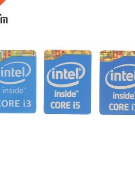 5pcs 4th Generation Intel Core I3 I5 I7 Sticker Label Notebo