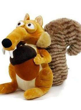 Funny Cute Animal Doll Ice Age 3 SCRAT Squirrel Stuffed Kids
