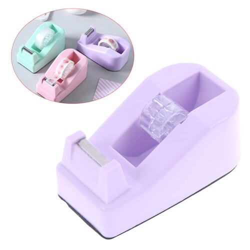 1pc Plastic Washi Tape Dispenser Masking Tape Holder Tape Cu