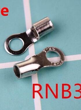 Free shipping RNB3.5-4 AWG 14-12 NON-INSULATED RING TERMINAL