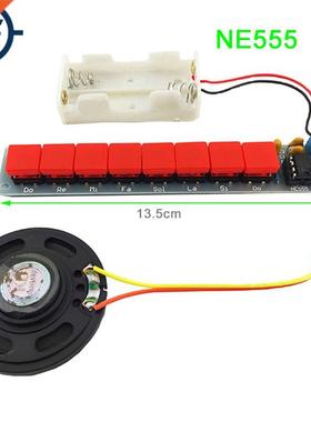 Kit NE555 Component Electronics Electric Piano Organ Mod