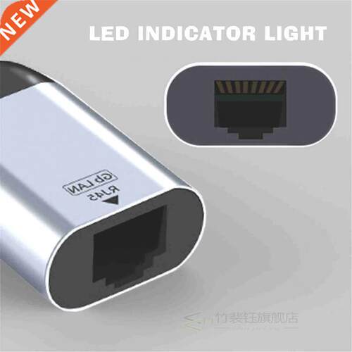 Compatible USB Type C to Gigabit Ethernet Converter Adapter