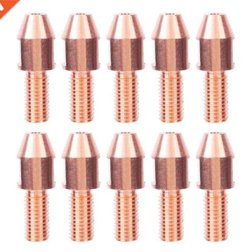 10Pcs Welding Contact Tip Submerd Copper Arc Nole Access