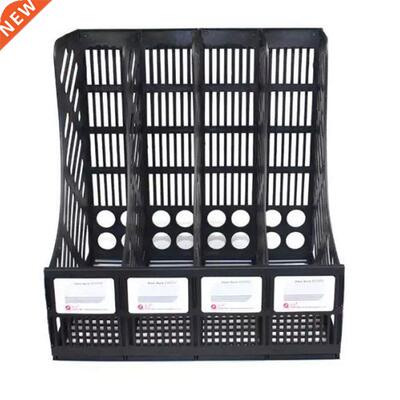 File Hol Document Tray 4-Grid Desktop Storage File Or