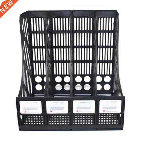 File Hol Document Tray 4-Grid Desktop Storage File Or