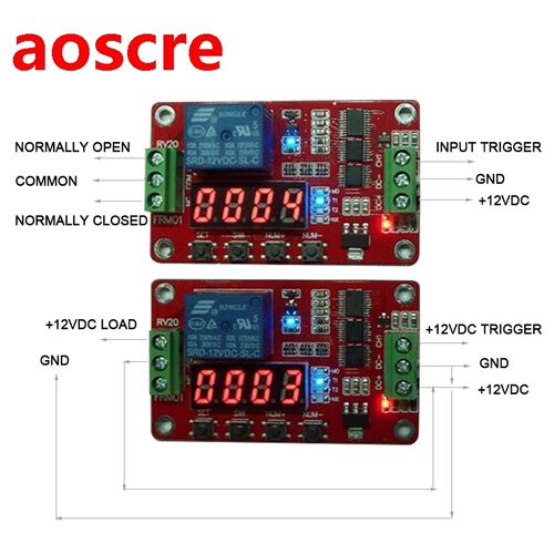 High Quality Newest 12V DC Multifunction Self-lock Relay PLC
