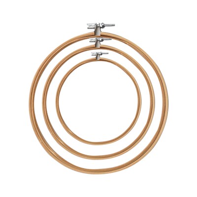 Wooden Embroidery Shed Wood Cross Stitch Rings Handmake Cros