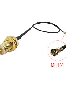 1Piece 20CM MHF4 IPX IPEX U.FL to RP SMA Female (Male Pin) J