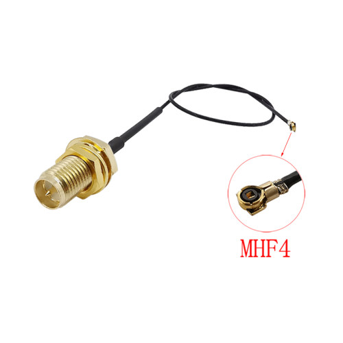 1Piece 20CM MHF4 IPX IPEX U.FL to RP SMA Female (Male Pin) J
