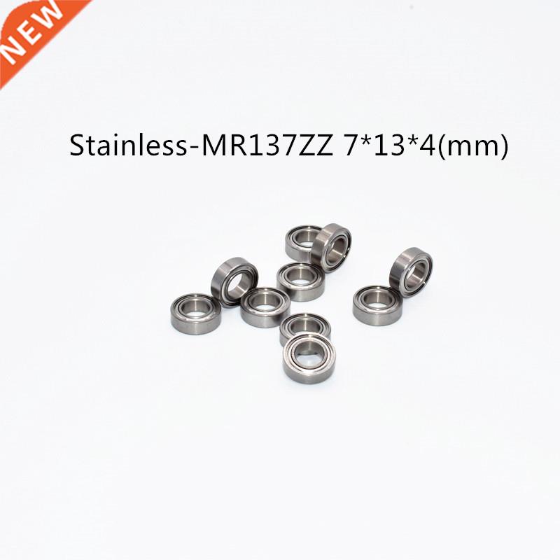 Stainless steel 10PCS SMR137ZZ 7*13*4(mm) free shipping ant