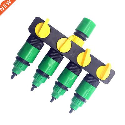 Home Gardening Diverter Four Way Water Distributor Automatic