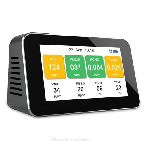 Multifunction LCD Digital Display Quick Sensing Air Quality