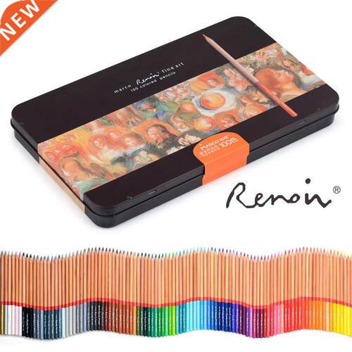 Renoir 48/72/100/120 watercor and oil-cor pencil for han