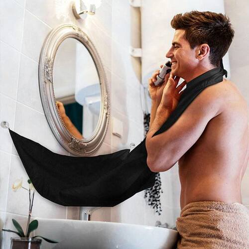 New Male Beard Shaving Apron Care Clean Hair Adult Bibs Sha