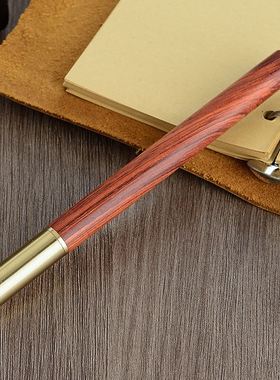 Wood point Pens Rollerball Pen Rose Gold Pen Pens for Writin
