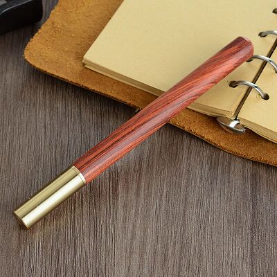 Wood point Pens Rollerball Pen Rose Gold Pen Pens for Writin