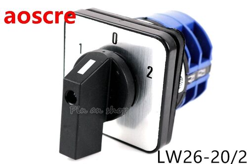 LW26-20/2 Rotary switch knob 3 position 102 High quality cha