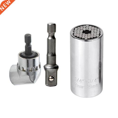 Universal Socket Wrench Power Drill Adapter Set 7mm-19mm an