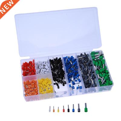 800pcs Cable Bootlace Copper Ferrules Kit Set Wire Electrica