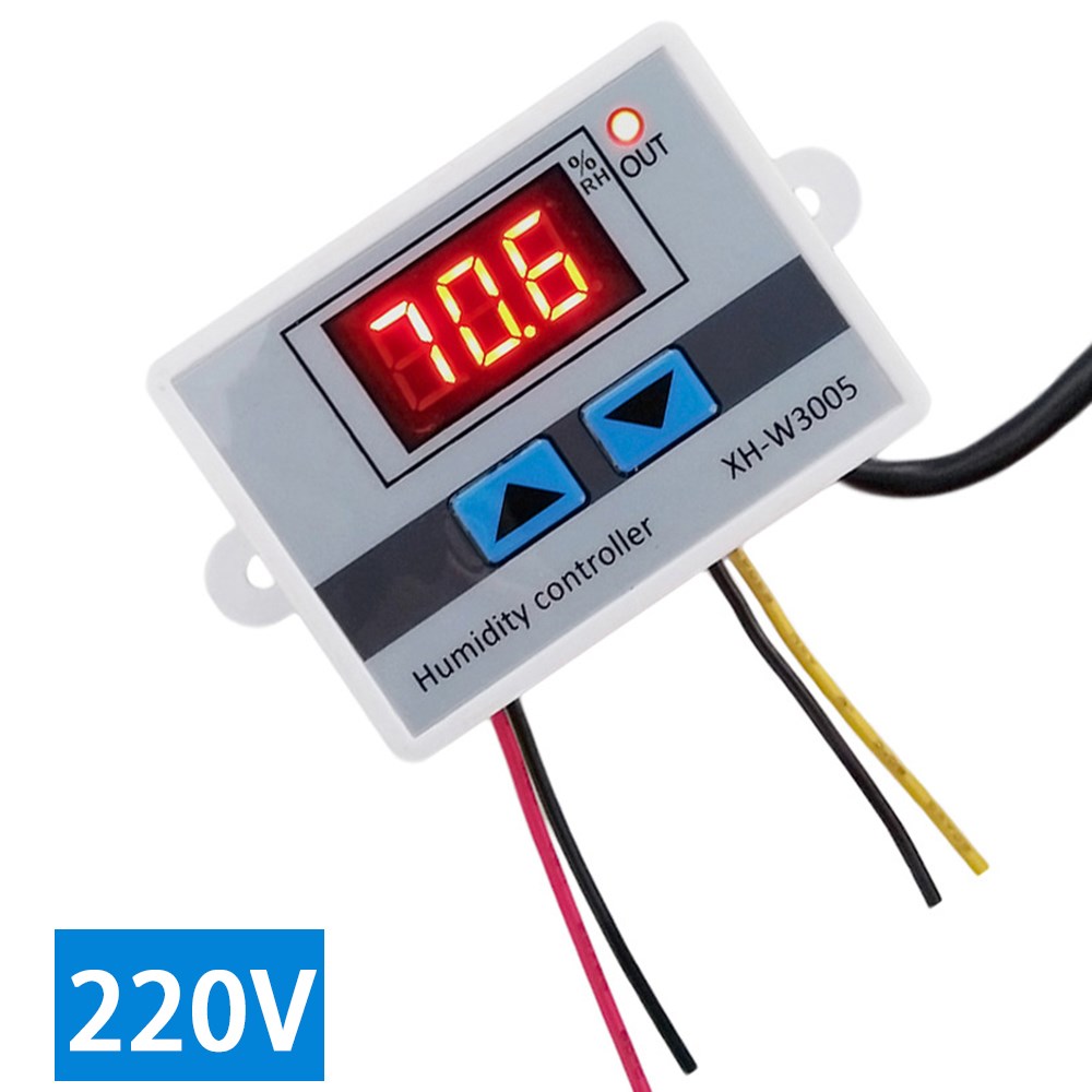 XH-W3005 Digital Humidistat Humidity Controller Regulator Hy